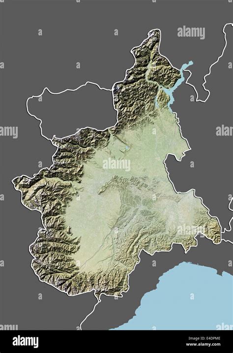 Piedmont Region Map Hi Res Stock Photography And Images Alamy