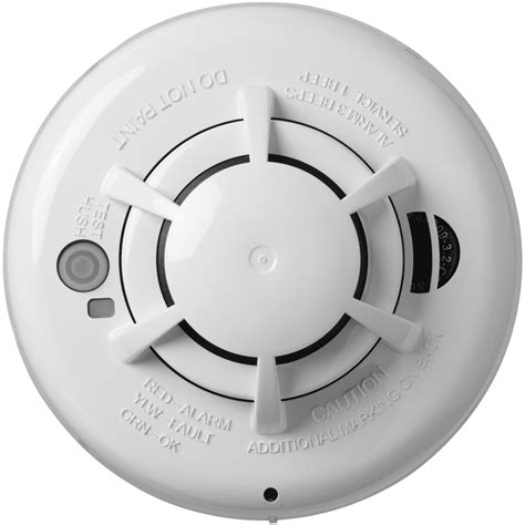 WS4936 DSC Wireless Combo Smoke Heat Detector