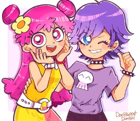 yoshimura yumi and oonuki ami (hi hi puffy amiyumi) drawn by danishi ...