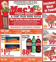 Mac's Fresh Market Weekly Ad Specials