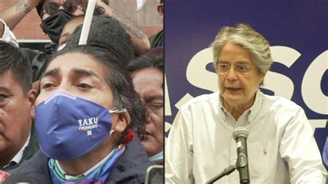 Candidato Indígena Yaku Pérez Ve Intento De Fraude En Ecuador Guillermo Lasso Pide Calma