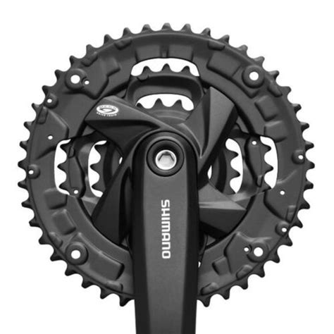 Shimano Crankset Trekking Fc M Speed Teeth Mm