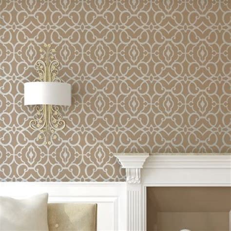 Amazon J Boutique Stencils Geometric Allover Pattern Wall Stencil