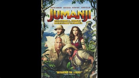 Opening To Jumanji Welcome To The Jungle Dvd Youtube