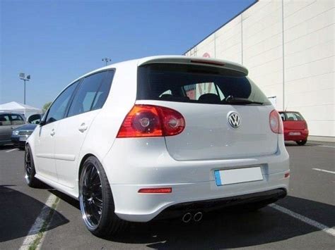 A Adido Trasero Vw Golf V R Con Agujero Escape Para Gti Escape