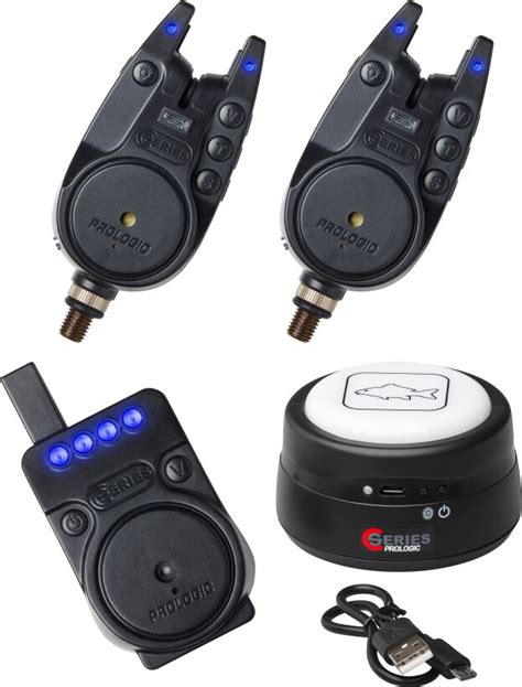 Prologic C Series Bite Alarm Set 2 1 1 Blau Funk Bissanzeigerset