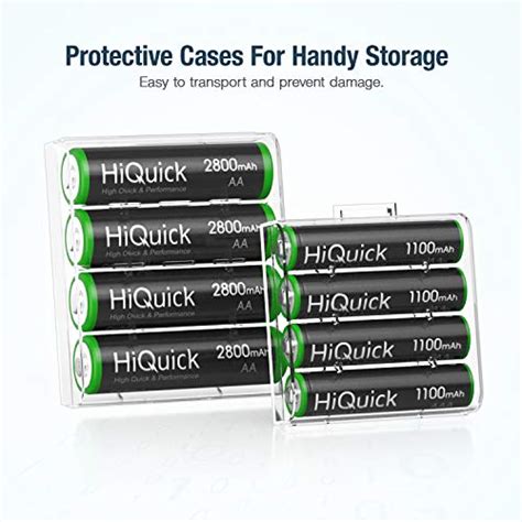 Hiquick Aa Aaa Rechargeable Batteries Combo Mah Aa Rechargeable