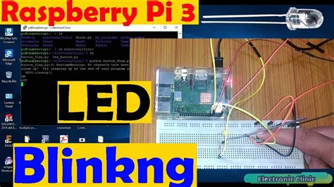 Raspberry Pi 3 Tutorial 3 Led Blinking Python Program Beginners