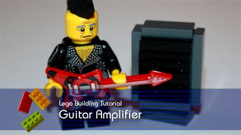 Lego Tutorial Guitar Amplifier Youtube