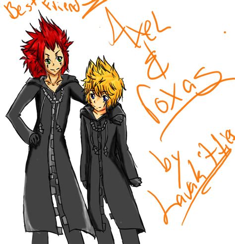 Axel and Roxas by Lavakitties on DeviantArt