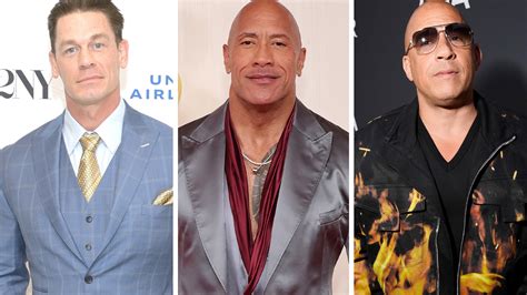 John Cena Weighs In On Fast & Furious Costars Dwayne 'The Rock' Johnson ...