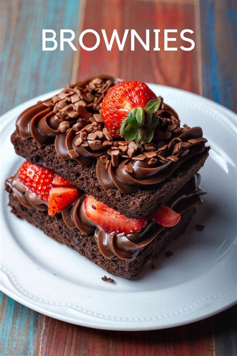 Brownies Para Vender Melhores Brownies Receitas Brownies Caseiros