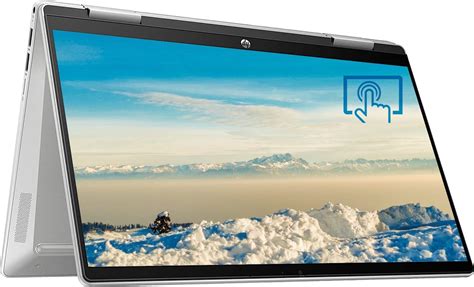 HP Pavilion x360 Laptop portátil con visualización táctil 2 en 1 FHD