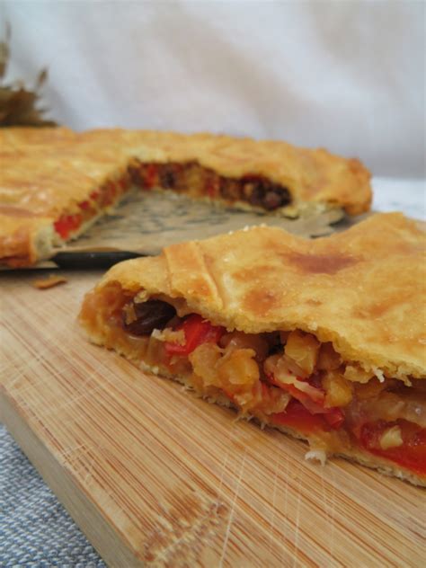 Galician Empanada Galician Pie With Cod And Raisins Video Recipe