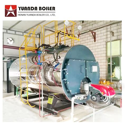 1000kg H Steam Boiler Natural Gas LPG CNG LNG Fired Steam Boiler With