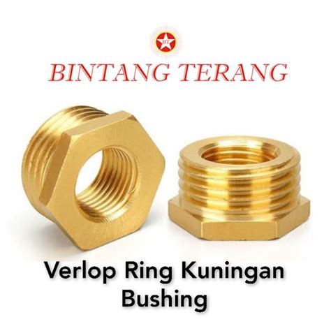 Jual Vlok Ring Kuningan X Verlop Ring Bushing Valve Ring