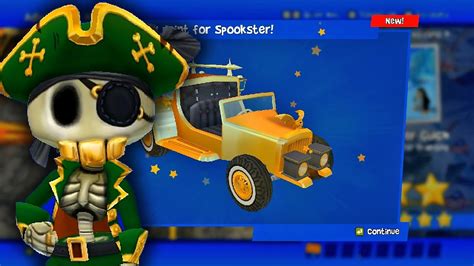 Beach Buggy Racing 2 PC Gold Skin Spookster Unlocked For New Outfit