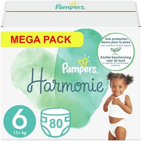 Pampers Harmonie Taille Couches Kg Cdiscount