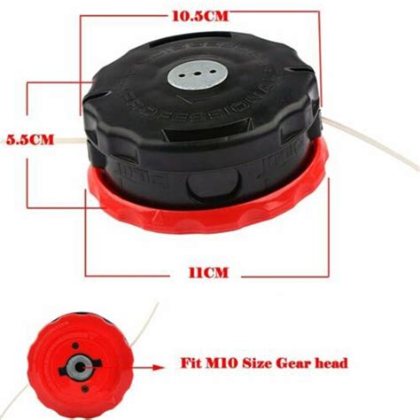 For Bump Feed Line Trimmer Head Whipper Snipper Brush Cutter Au For