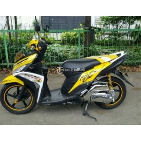 Motor Yamaha Mio M3 Second Tahun 2016 Warna Kuning Harga Murah Di