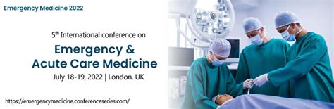 Index Emergency Medicine Conferences Emergency Medicine 2022