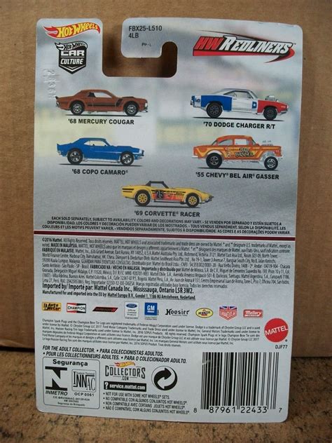 2017 Hot Wheels Car Culture HW Redliners 69 Corvette Racer Real Riders EBay