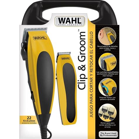 Kit Para Cortar El Cabello Wahl Clip Gromm Pzas Walmart