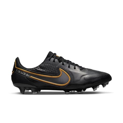 Nike Tiempo Legend Elite 9 Grass Football Shoes (FG) Black Dark Grey ...