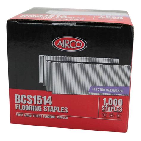 Airco SB15 Heavy Wire Staples BCS1500 Series 1000 Pack Gasweld Tools