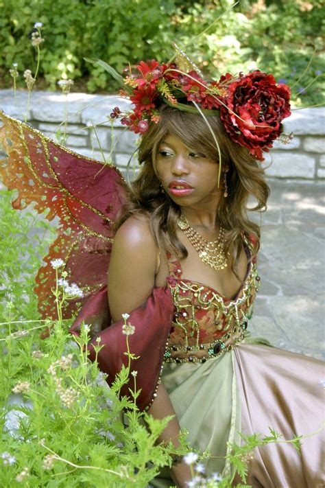 Autumn Faerie By Lillyxandra On Deviantart Faerie Costume Black