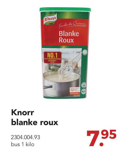 Knorr Blanke Roux Kilo Aanbieding Bij Zegro