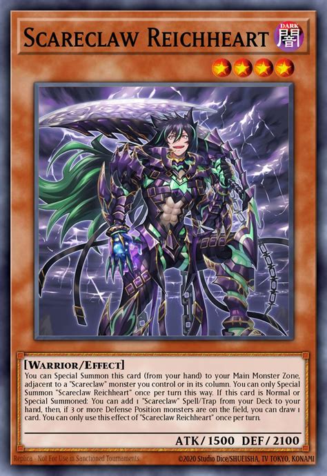 Scareclaw Reichheart Yu Gi Oh Card Database Ygoprodeck