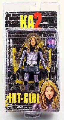 Kick Ass Series Hit Girl Unmasked Scale Action Figure Neca