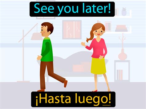 Hasta Luego Definition Image Flippy Flashcards