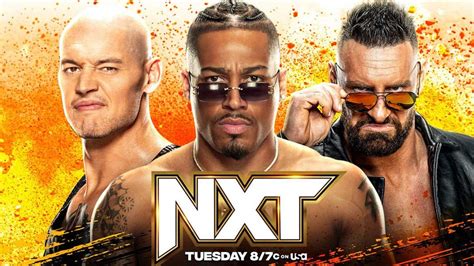 Cartelera De Wwe Nxt De Octubre De En Vivo