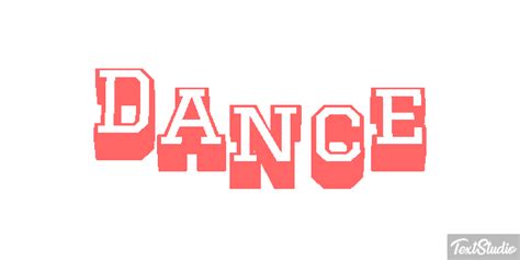 Dance Word Animated  Logo Designs