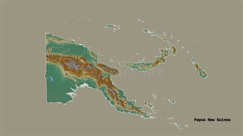 Bougainville Location Papua New Guinea Administrative Map Stock Video