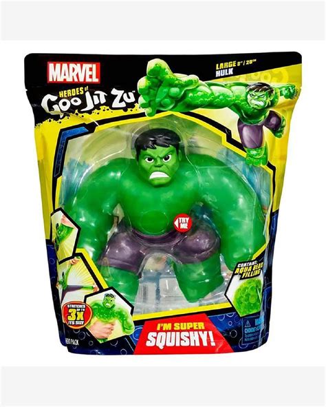 Riachuelo Boneco Elástico Gigante Hulk 20Cm Goo Jit Zu Marvel 002686