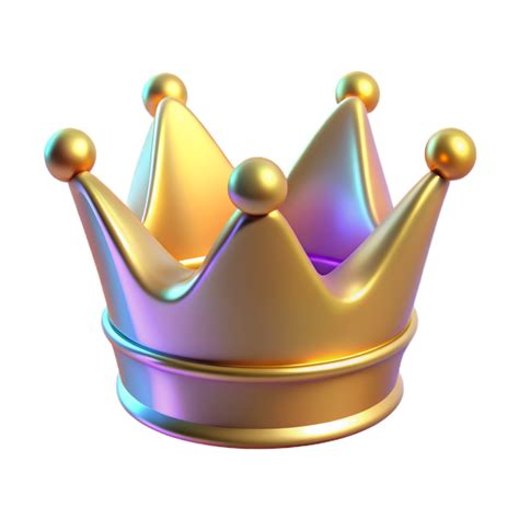 Golden Crown 3d Crown Icon 3d Crown Design 47492268 Png