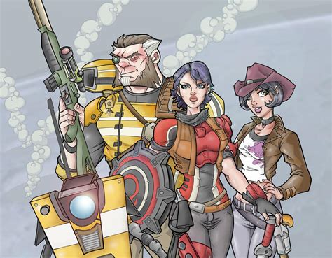 Borderlands The Pre Sequel Launch Artwork By Davidstonecipher On