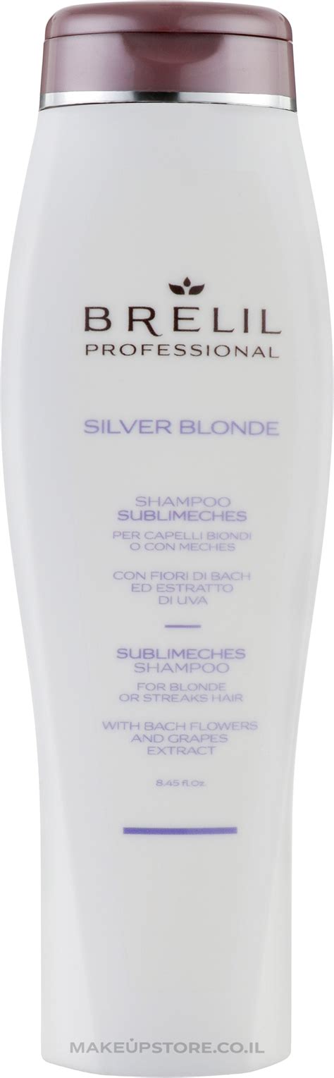 Makeupstore co il Brelil Silver Blonde Sublimeches Shampoo שמפו