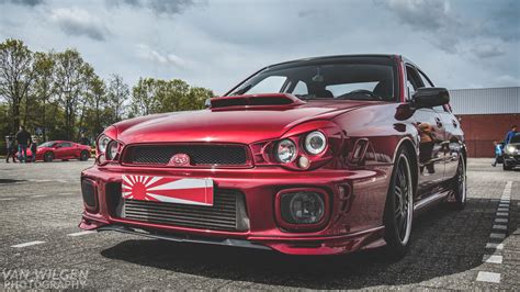 Mica Red Bugeye Subaru Impreza Wrx