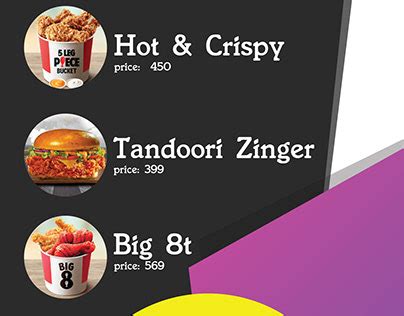 KFC DESIGN Banner Projects :: Photos, videos, logos, illustrations and branding :: Behance