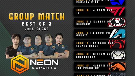 Live Neon Esports Vs Tnc Predator Bo Bts Pro Series Season