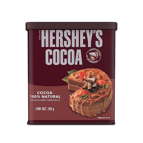 Cocoa En Polvo Hershey S Natural 200 G Walmart