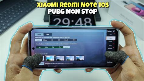 Redmi Note 10S PUBG Gaming Review Battery Drain Test