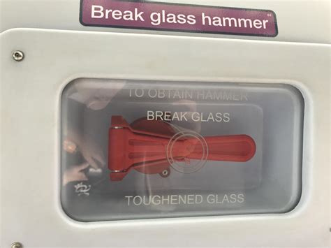 Break Glass To Obtain Hammer To Break Glass R CrappyDesign