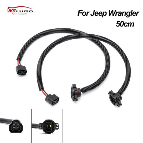 5202 H16 PS24W Adapter Extension Wire Harness Sockets Fog Lamp Pigtail