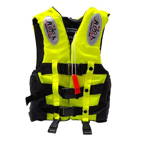 Life Jacket With Whistle Sg 288 Yellow Sports And Games