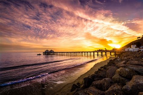 K K K K Malibu Scenery Sunrises And Sunsets Usa Sky Coast